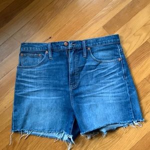 Madewell Jean shorts